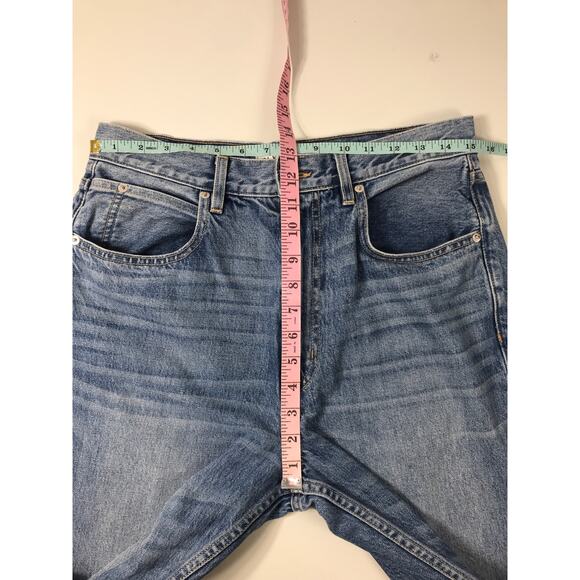 SLVRLAKE Jeans Women's Blue Road To Nowhere Dakota Medium Wash Straight Leg 30 - Picture 12 of 12